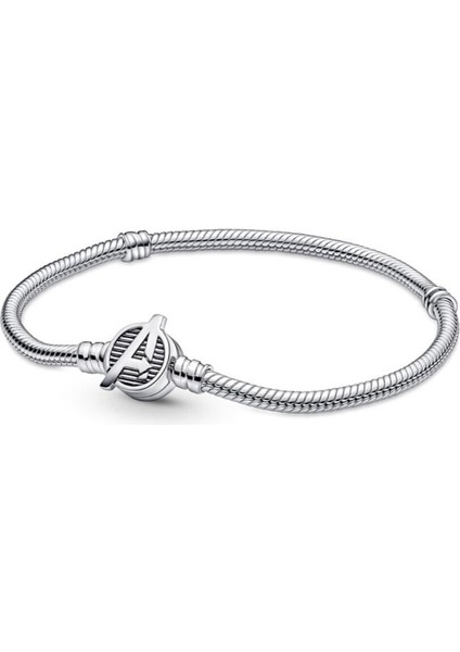 Avengers Charm Bileklik 925 Ayar Gümüş