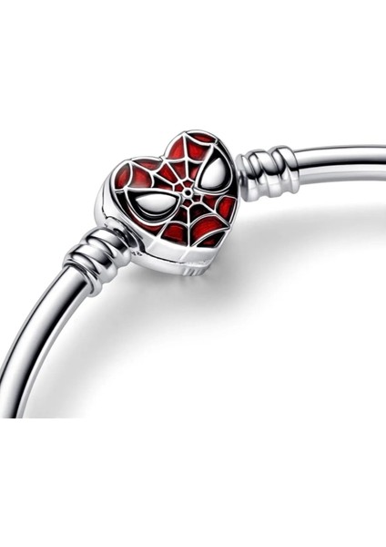 Moments Marvel Örümcek Adam Maske Klipsli Bilezik
