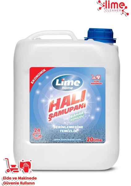 Parfümlü Halı Yıkama Şampuanı - 20 kg