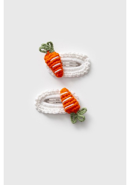 Örgü Havuç 2'li Toka Set