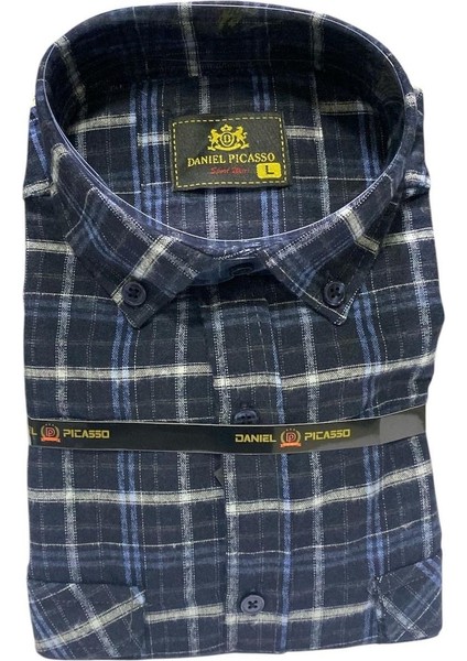 Rahat Kesim Kışlık Kareli Çift Cep Kapaklı Erkek Baba Gömlek fiyatları