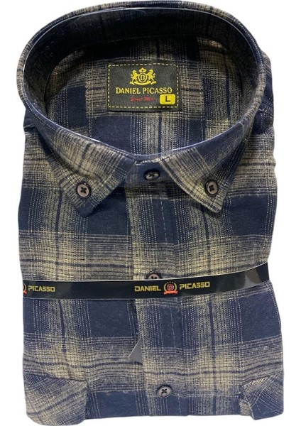 Rahat Kesim Kışlık Kareli Çift Cep Kapaklı Erkek Baba Gömlek fiyatları