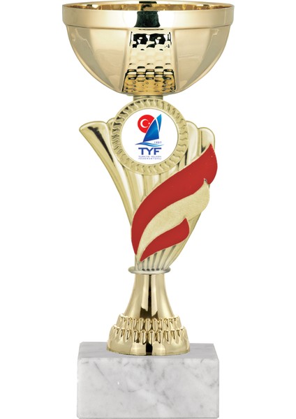 Kişiye Özel Futbol Kupası Ödül Kupası Tören Kupası 20 cm ECO-025