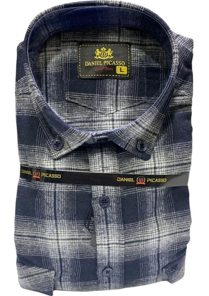 Rahat Kesim Kışlık Kareli Çift Cep Kapaklı Erkek Baba Gömlek fiyatları