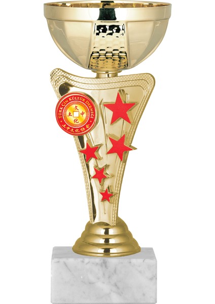 Kişiye Özel Futbol Kupası Ödül Kupası Tören Kupası 19 cm ECO-029