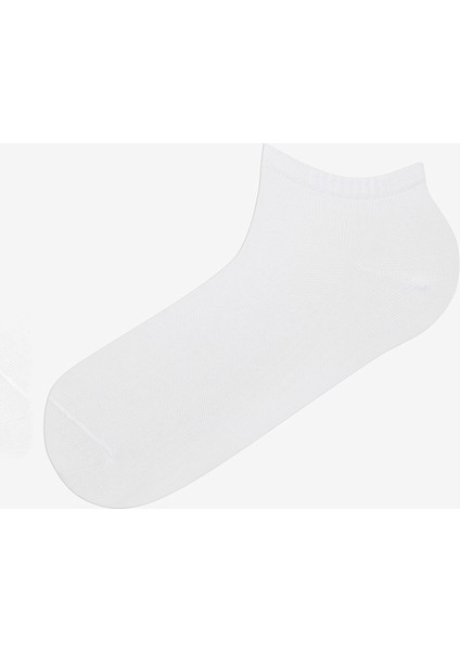 Erkek Super Gri - Beyaz 3lü Patik