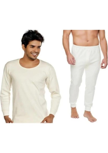 0112 - 0113 Erkek Interlok Pamuk Termal Takım Tekli