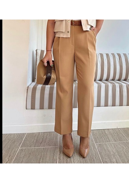 Önden Piliseli Pantalon