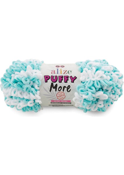 2 Adet Puffy More El Örgü ipliği (2 x 150 Gram) 6288