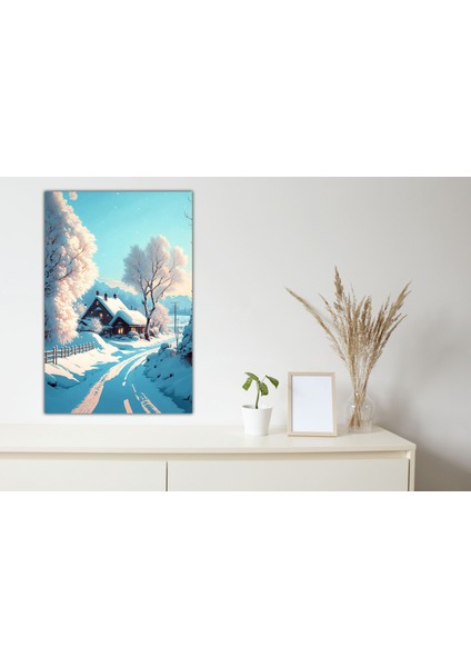 Kış Temalı Kanvas Tablo fiyatları
