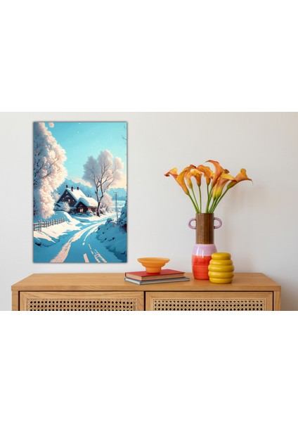 Kış Temalı Kanvas Tablo indirimleri