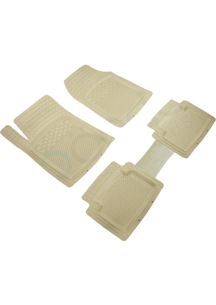 Ssanyoung Actyon Sports Uyumlu 4d Havuzlu Paspas Kesilebilir Model Bej Fs Modern