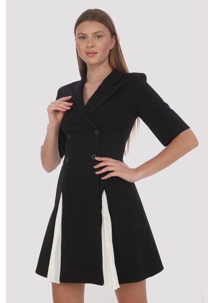 Siyah Ceket Elbise Piliseli fiyatları