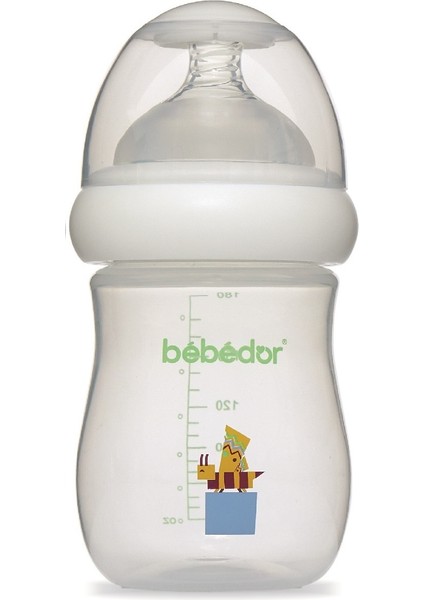 Desenli Geniş Ağızlı Pp Biberon 180ML (KOD:97322) - Sarı