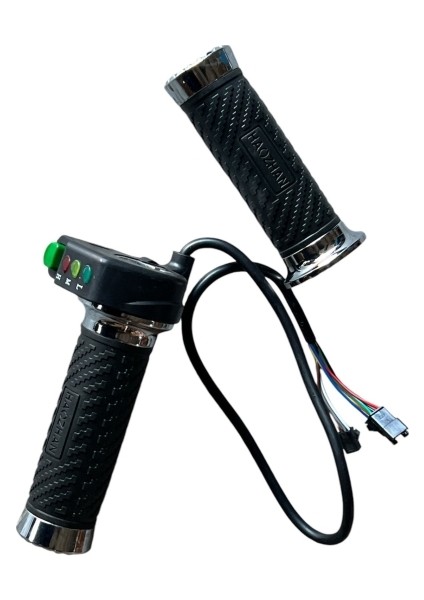 E Bike Gaz Kolu Işıklı 8 Kablolu