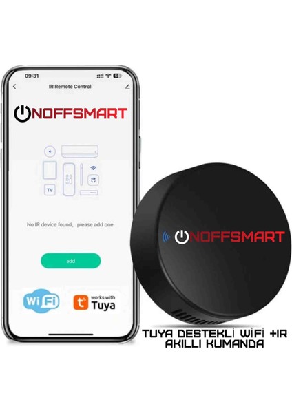 Tuya Destekli Wifi Ir Akıllı Kumanda