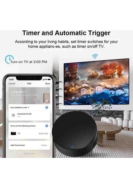 Tuya Destekli Wifi Ir Akıllı Kumanda