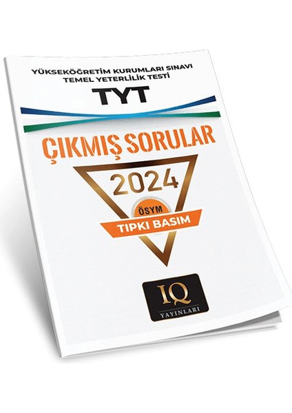 Tyt Ösym Çıkmış Sorular 2024