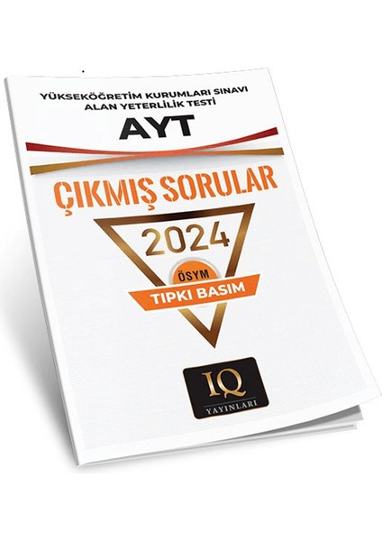 Ayt Ösym Çıkmış Sorular 2024