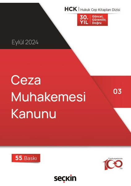 Ceza Muhakemesi Kanunu (Cep Kitabı)