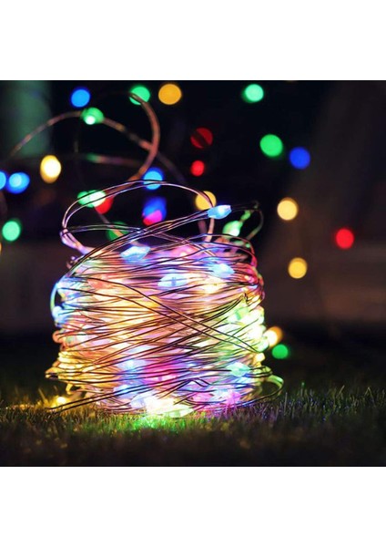 10 Metre Renkli Peri LED Işık Ultra Parlak LED Işık Yılbaşı Ağacı Işığı Noel Işığı Su Geçirmez Model