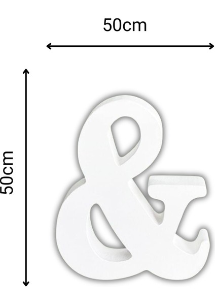 Strafor & Işareti 50 cm