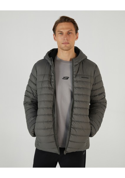 M Outerwear Polar Lining Padded Jacket Erkek Antrasit Mont S242095-003 fiyatları