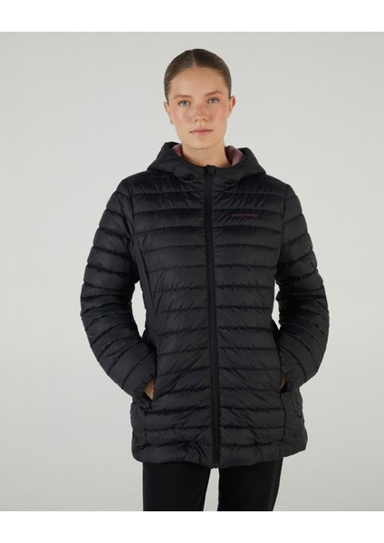 W Outerwear Polar Lining Padded Jacket Kadın Siyah Mont S242101-001