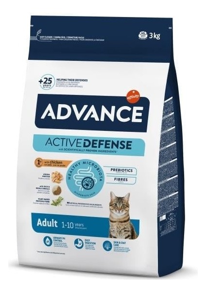 Tavuklu Yetişkin Kedi Maması 3 kg Advance Cat Adult Chıcken Rıce