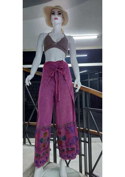 Otantik Nakış İşlemeli Harem Şalvar Bulmaca Pantolon(103 CM) modelleri