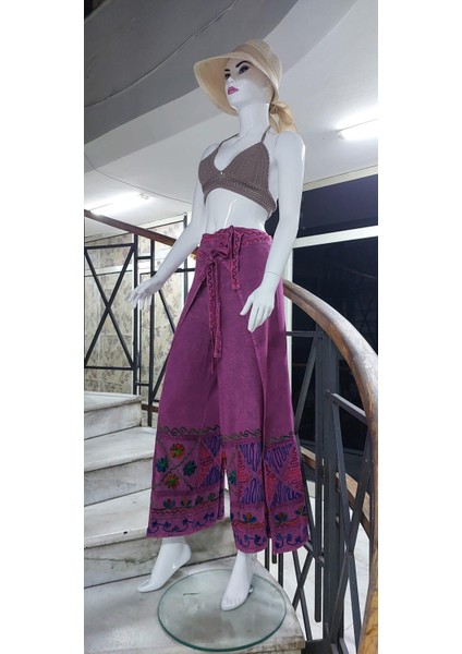 Otantik Nakış İşlemeli Harem Şalvar Bulmaca Pantolon(103 CM) indirimleri