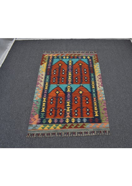 Yeni El Dokuma Çatal Kapılı Kemaliye Horasan Türkmenleri Yün Kilim 5357 fiyatları