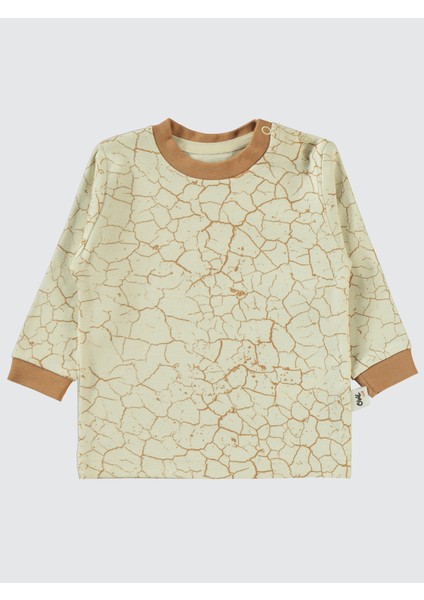 Erkek Bebek 2'li Sweatshirt 6-18 Ay Kahve fırsatları