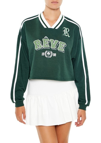 F21 Varsity Sweatshirt