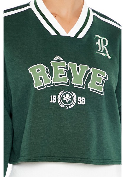F21 Varsity Sweatshirt