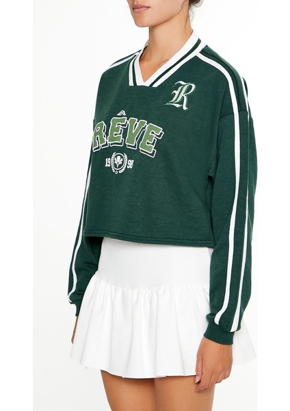 F21 Varsity Sweatshirt