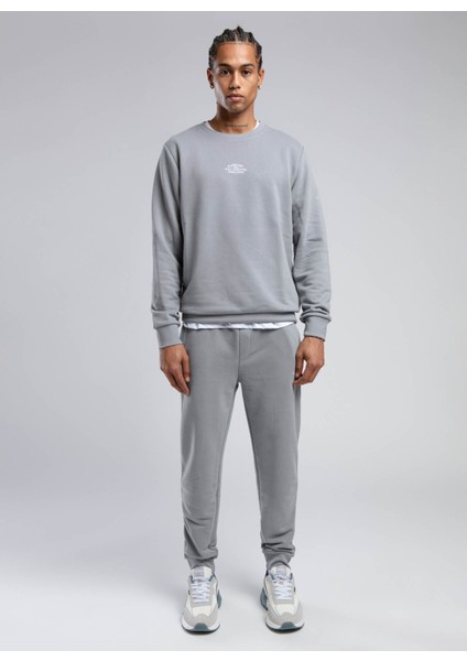 Bisiklet Yaka Antrasit Erkek Sweatshırt 251 Lcm 241024 Kıd Antrasit