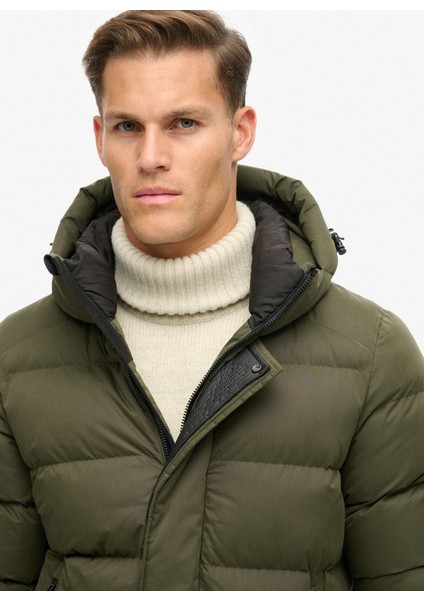 Haki Erkek Mont M5011907AZC3_HOODED Mıcrofıbre Spor fiyatları