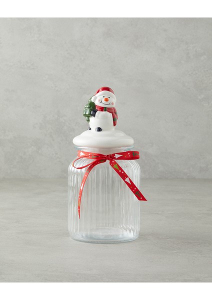 Ginger Glow Cam Kavanoz 950 ml Beyaz - Kırmızı