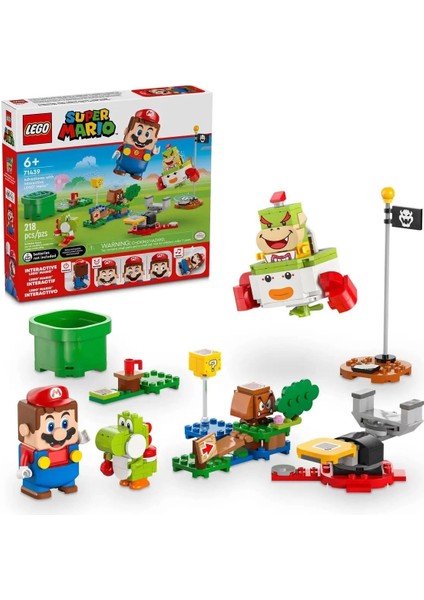 71439 LEGO Super Mario ile Maceralar 218 Parça +6 Yaş