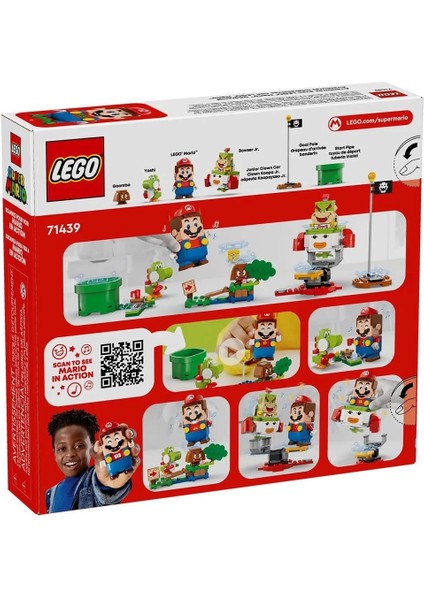 71439 LEGO Super Mario ile Maceralar 218 Parça +6 Yaş indirimleri