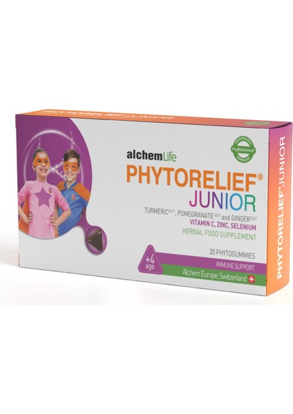 Phytorelief Junior 20 Yumuşak Kapsül