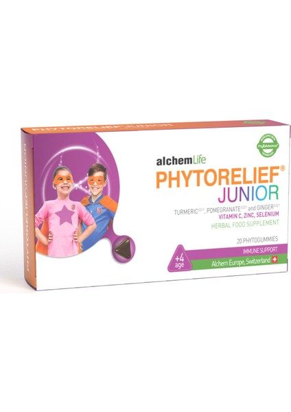 Phytorelief Junior 20 Yumuşak Kapsül