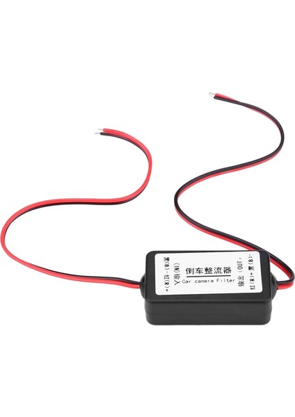 12 V Araç Dikiz Kamera Doğrultucu Röle Kapasitör Filtre Konektörü Dikiz Lens Anti-Parazit Balast (Yurt Dışından)