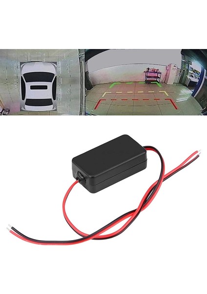 12 V Araç Dikiz Kamera Doğrultucu Röle Kapasitör Filtre Konektörü Dikiz Lens Anti-Parazit Balast (Yurt Dışından) fırsatları