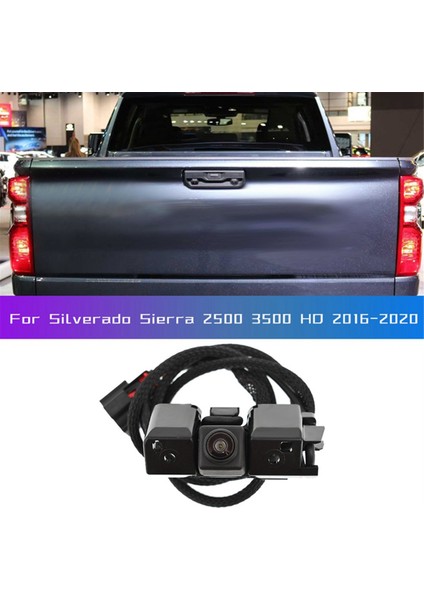 Gmc Chevrolet Silverado 23244435 84079952 Için Geri Görüş Kamerası Geri Vites Park Yardım Kamerası (Yurt Dışından)