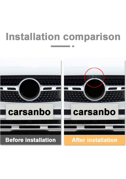 Hd Ccd Araba Ön Görünüm Park Gece Görüş Pozitif Logo Kamera Mercedes-Benz Gla H247 GLA220 GLA35 GLA45 2020-2021 (Yurt Dışından) fiyatları