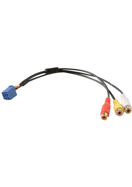 Araba Rca Dişi Ses Video Av-In Kablo Tel Toyota Ana Ünite 6pin Mavi A/v Bağlantı Noktası 3040 (Yurt Dışından)