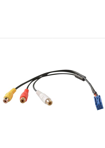 Araba Rca Dişi Ses Video Av-In Kablo Tel Toyota Ana Ünite 6pin Mavi A/v Bağlantı Noktası 3040 (Yurt Dışından)