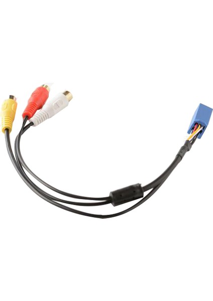 Araba Rca Dişi Ses Video Av-In Kablo Tel Toyota Ana Ünite 6pin Mavi A/v Bağlantı Noktası 3040 (Yurt Dışından)
